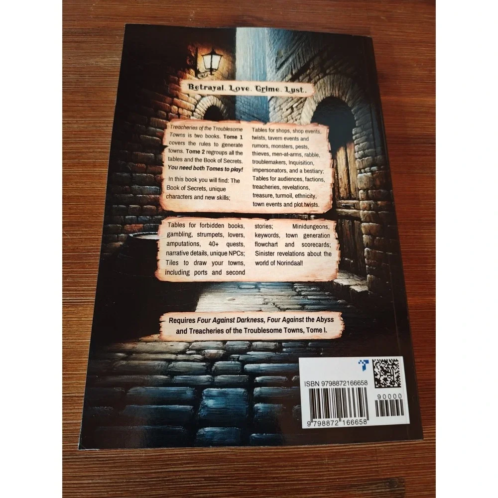 Andrea Sfiligoi Alexei Apari Treacheries‎ of the Troublesome Towns Tome 2